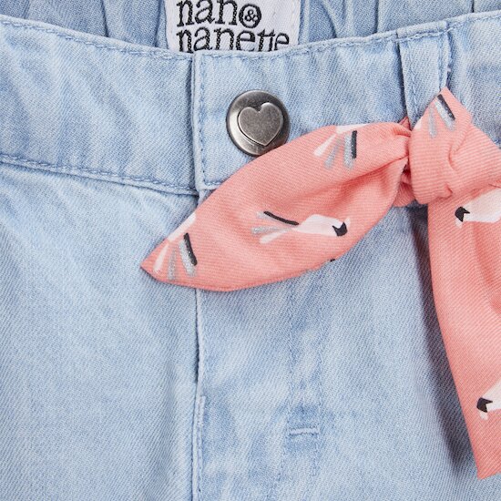 Tropicool Pantalon denim   Sky Light        de               Nano & nanette