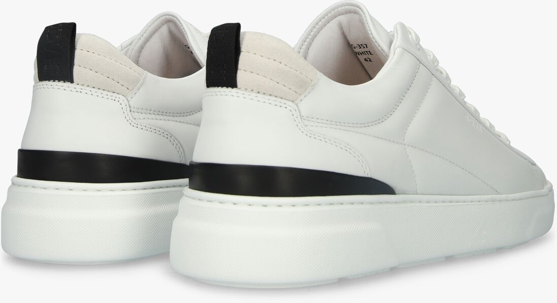 BLACKSTONE witte blackstone lage sneakers jake