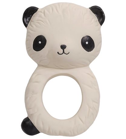 A Little Lovely Company Bådering - Panda - Hvid