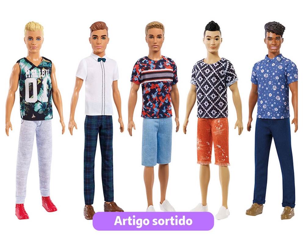 BONECO KEN FASHIONISTA MODELOS SORTIDOS