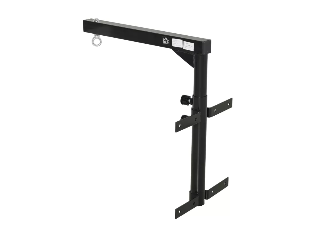 Support sac de boxe fixation sac de frappe hauteur réglable charge max. 100 Kg acier noir