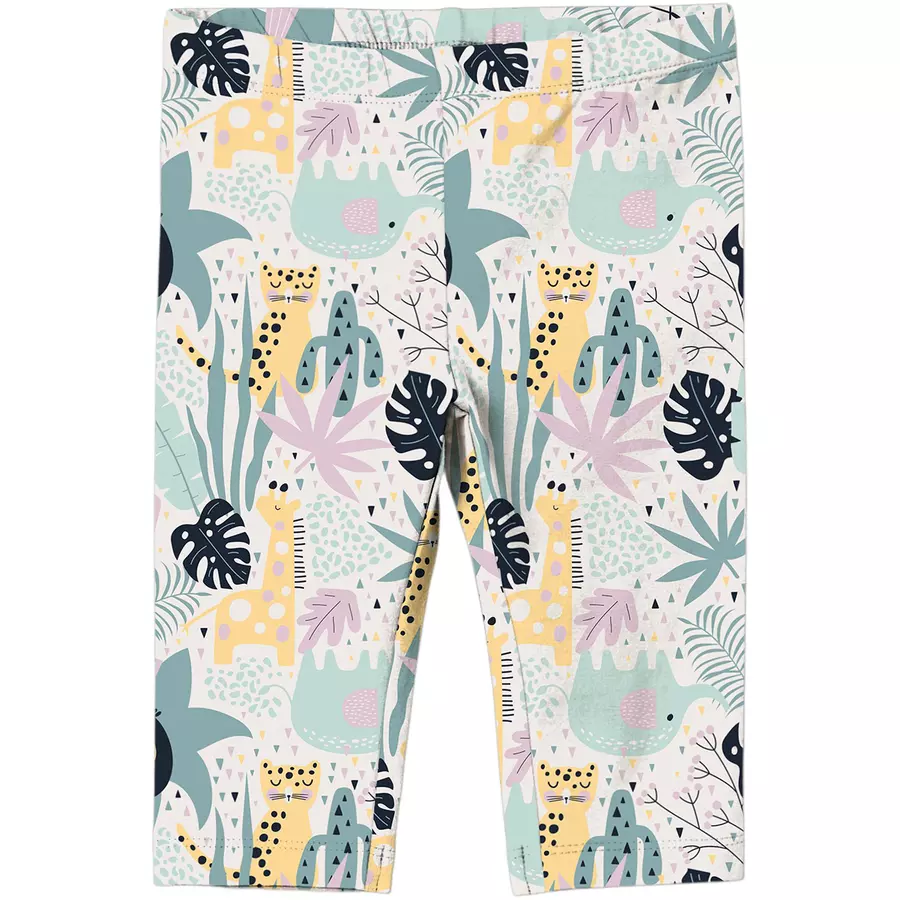 name it Capri Leggings Nmfvivian White Alyssum