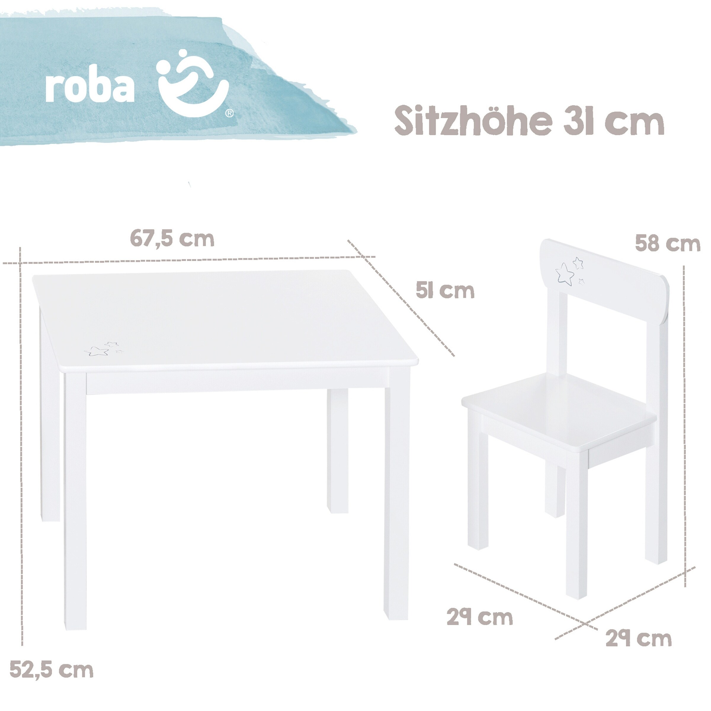 roba Kindersitzgruppe Little Stars