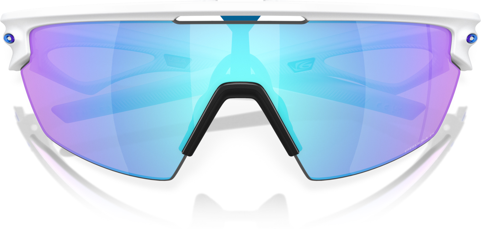 Sphaera 0236/Matte White w/Prizm Sapphire Polarized