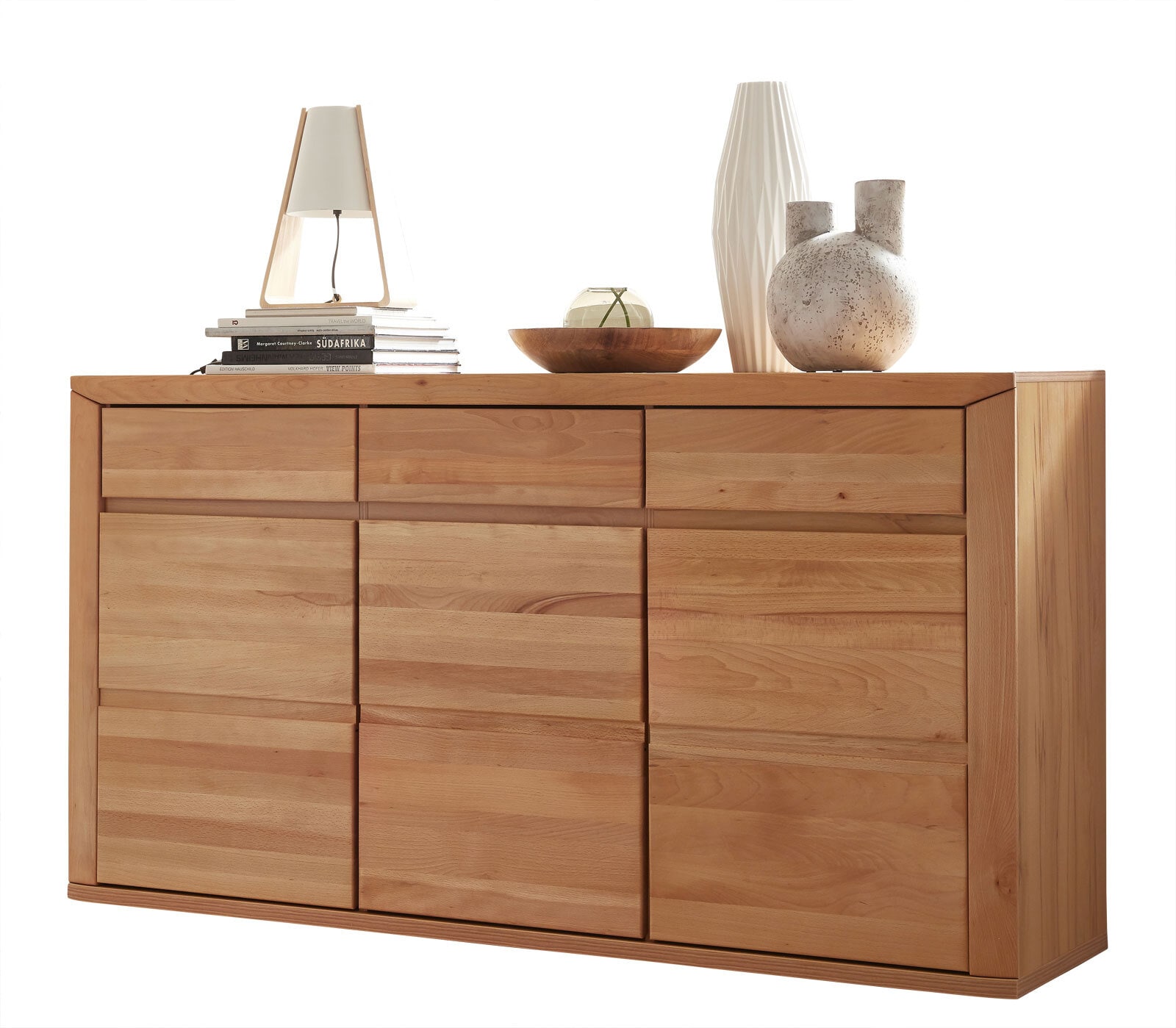 Sideboard Korsika, Braun Kernbuche 170 x 92 x 44 cm
