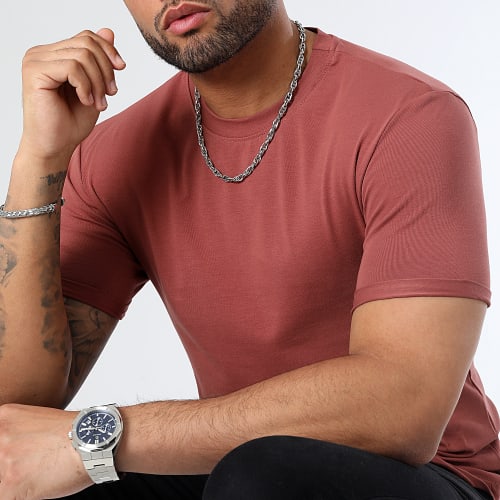 Tee Shirt Oversize 0142 Brique
