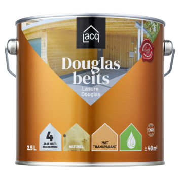 Lacq Douglas beits naturel 2,5 liter