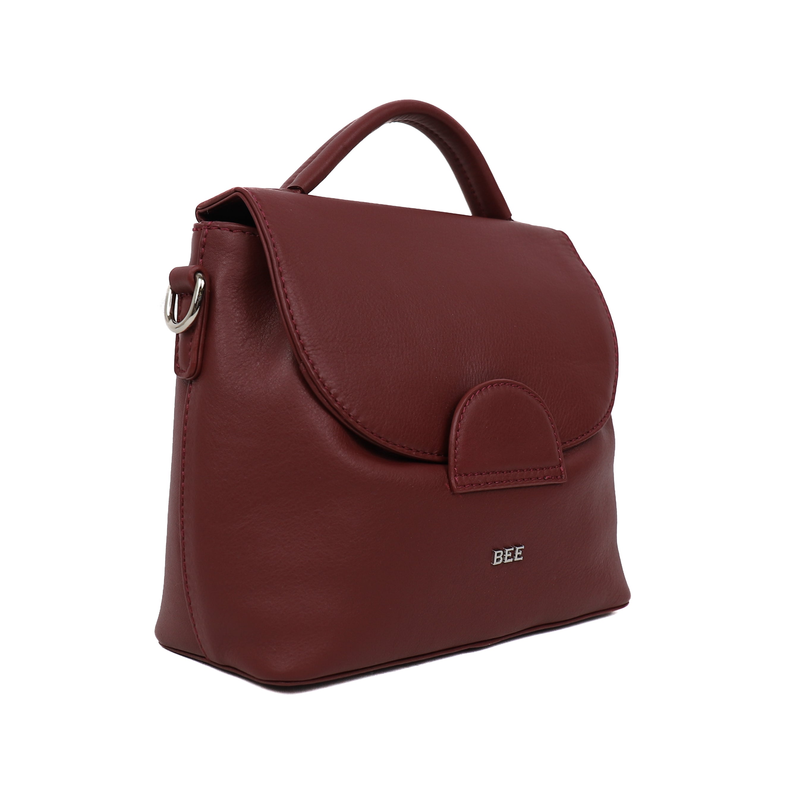 Hand-/schoudertasje 'Maddy' Bordeaux Bordeaux