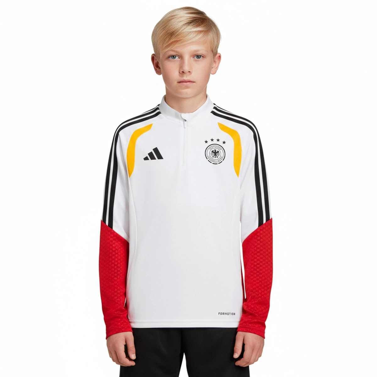 Sweatshirt adidas Germany Dfb Training Mundial 2026 Criança