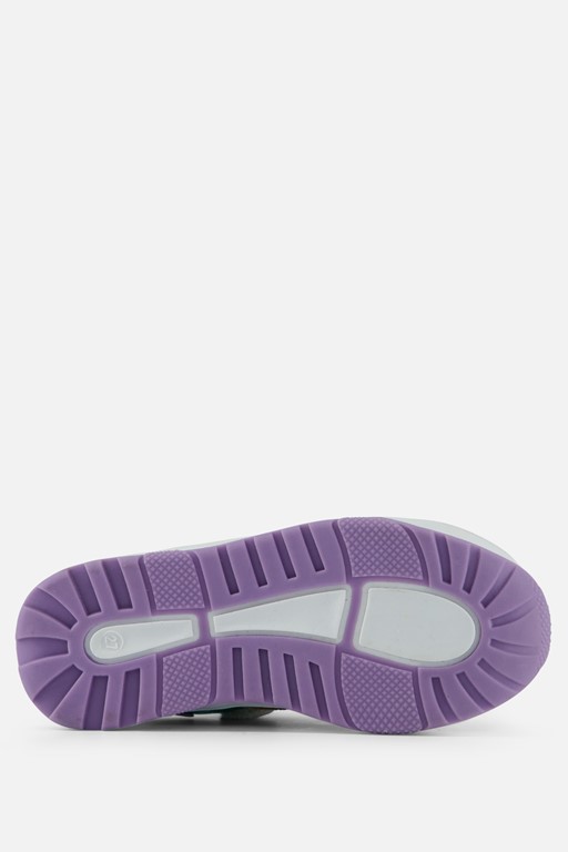 Muyters Sneakers paars Leer