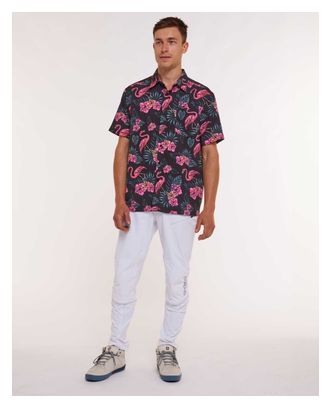 Chemise Technique Dharco Party Parker Flamands Roses