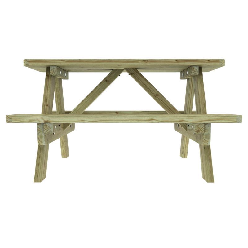 Outdoor Life Products Liv - Kinderpicknicktafel - 1x90x48 cm