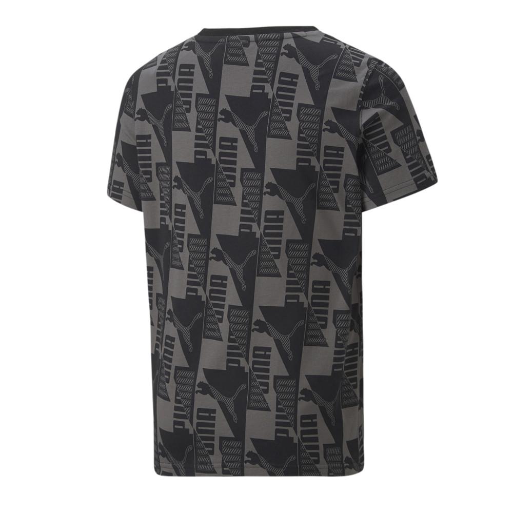Puma T-shirt Noir/Gris Garçon Puma Tee B