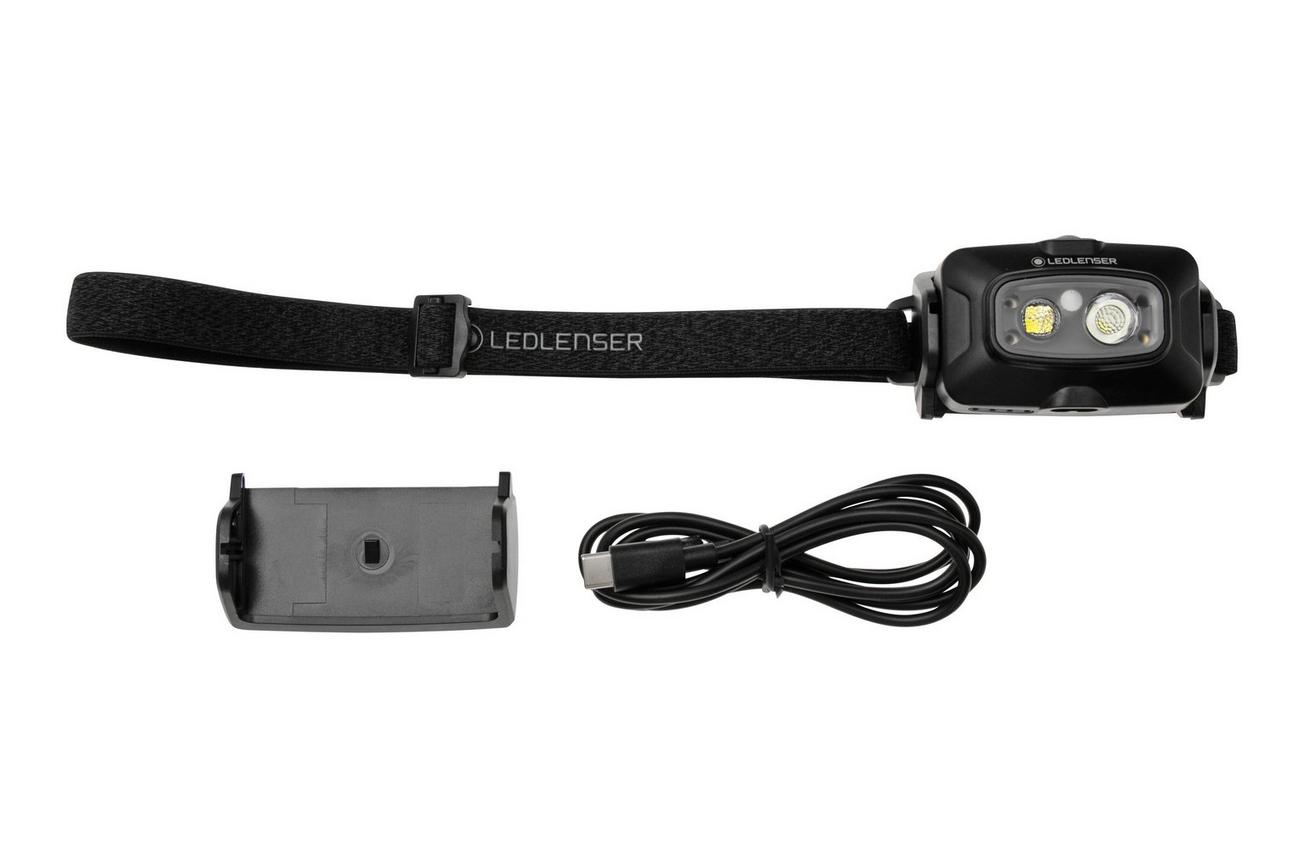 Ledlenser HF4R Core oplaadbare hoofdlamp, zwart, 500 lumen
