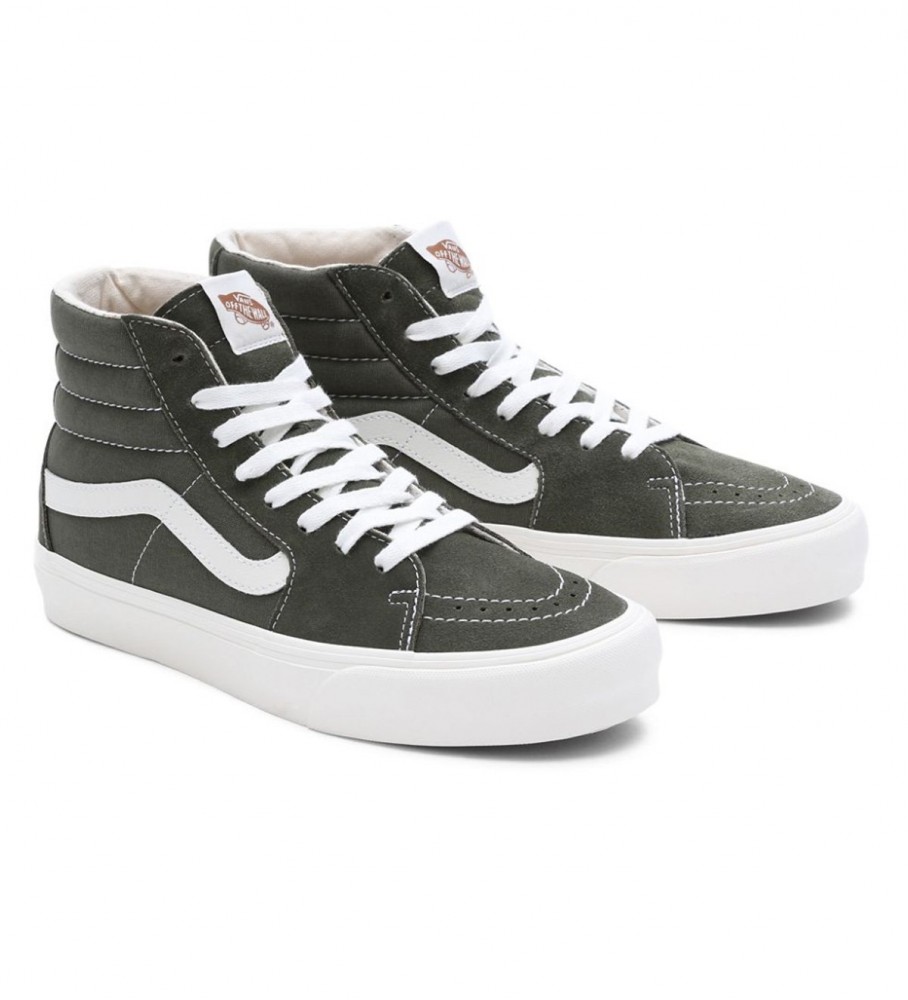 Tênis Vans SK8-Hi VR3 em camurça preta