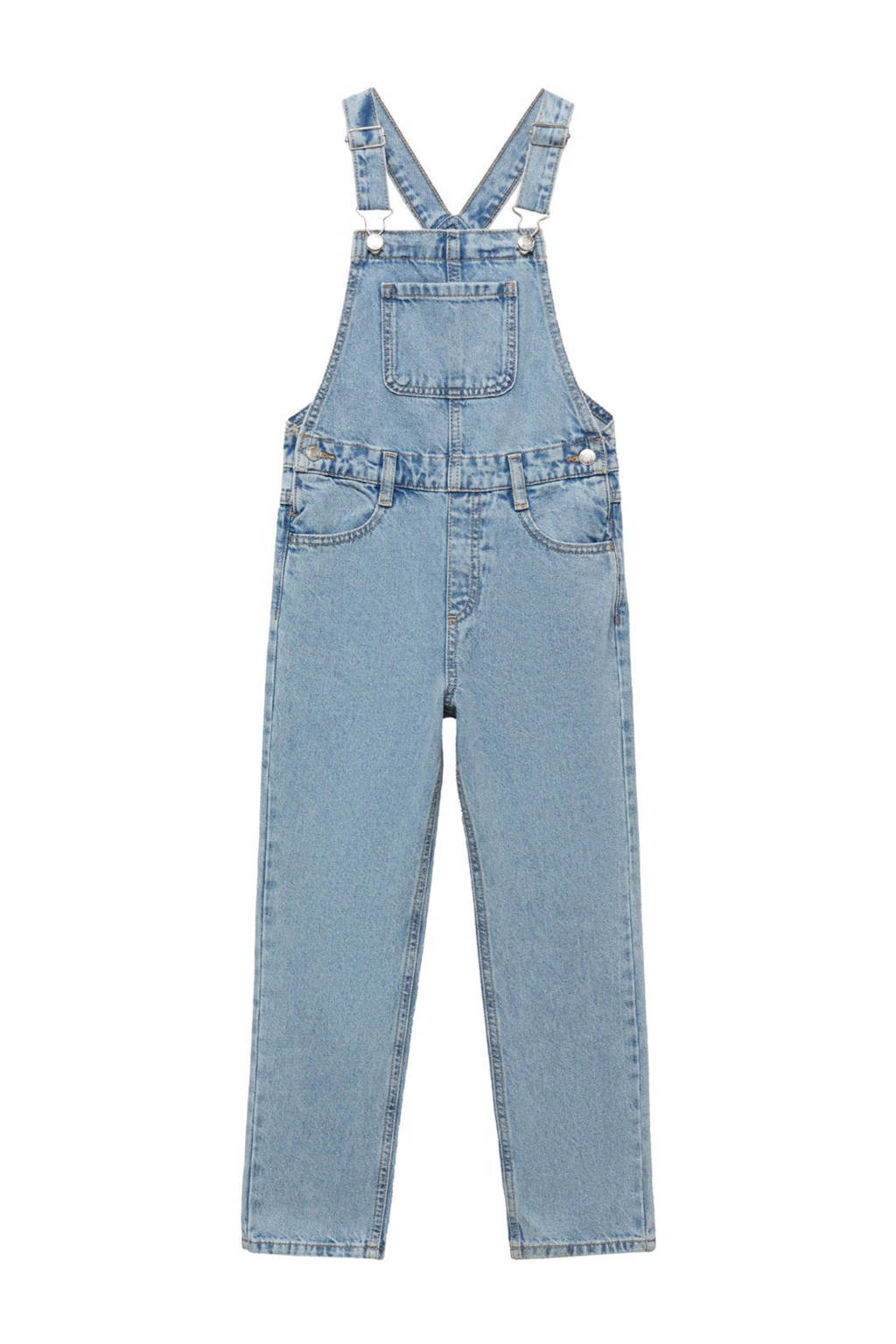 Mango Kids tuinbroek lichtblauw