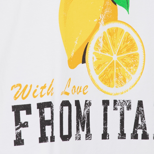 TwoDay dames T-shirt met lemon print wit