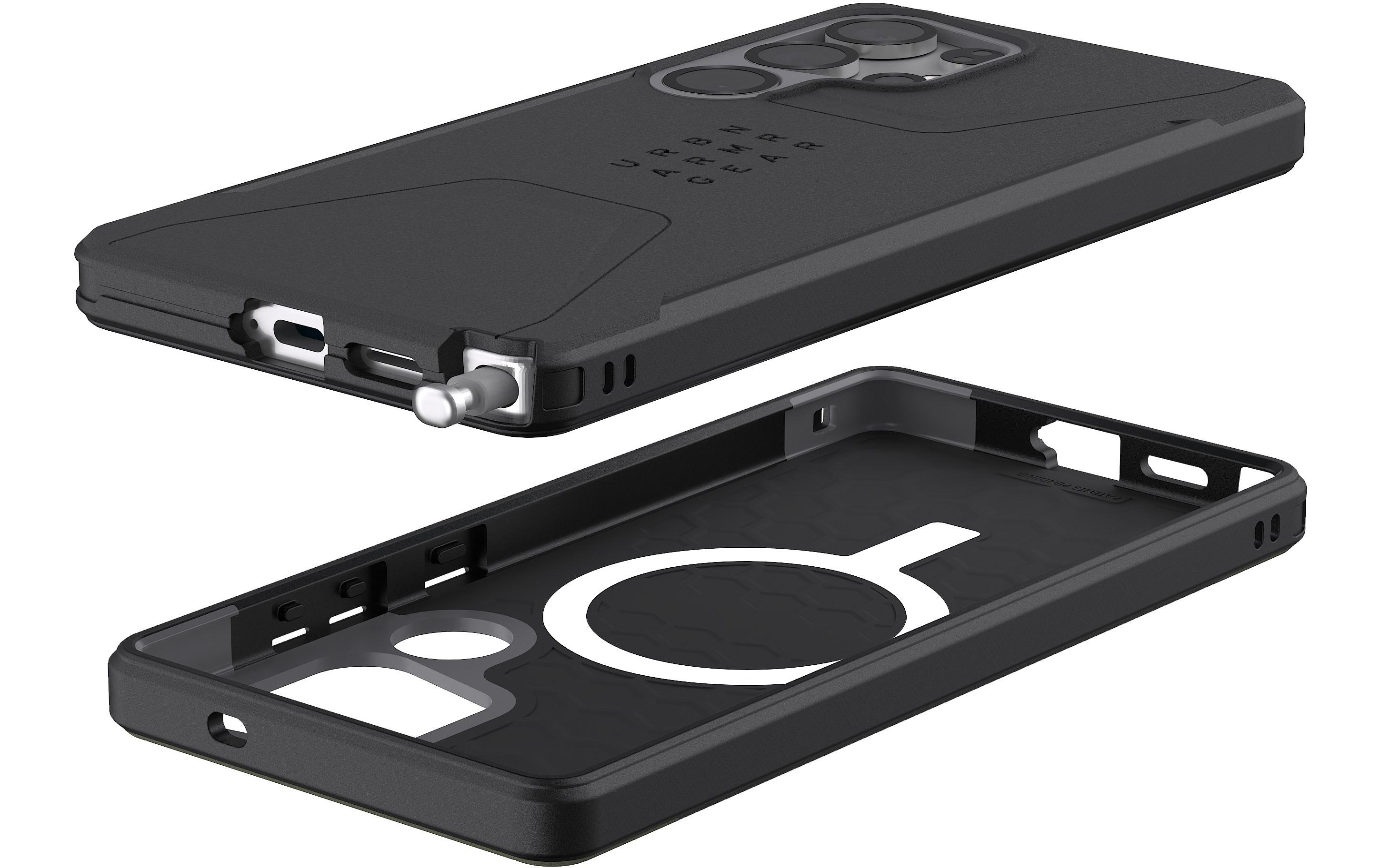 Back Cover Civilian Galaxy S25 Ultra BlackSchutzhülle für das Samsung Galaxy S25 Ultra