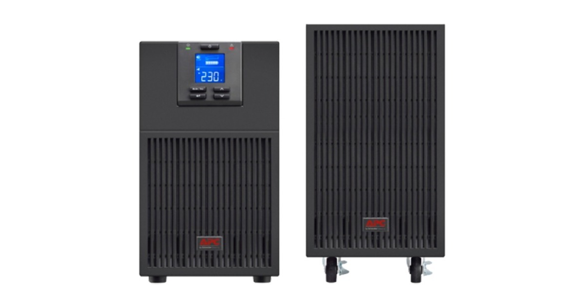 APCEasy-UPS On-Line SRV 6000VA met Externe Batterij, 230V ups  (Zwart, Hardwired, SRV6KIL)