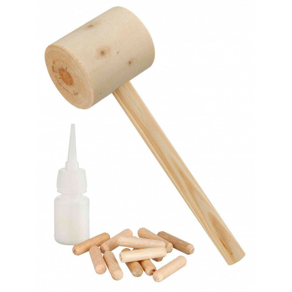 Kit de construction d'un nichoir en bois pour vos oiseaux