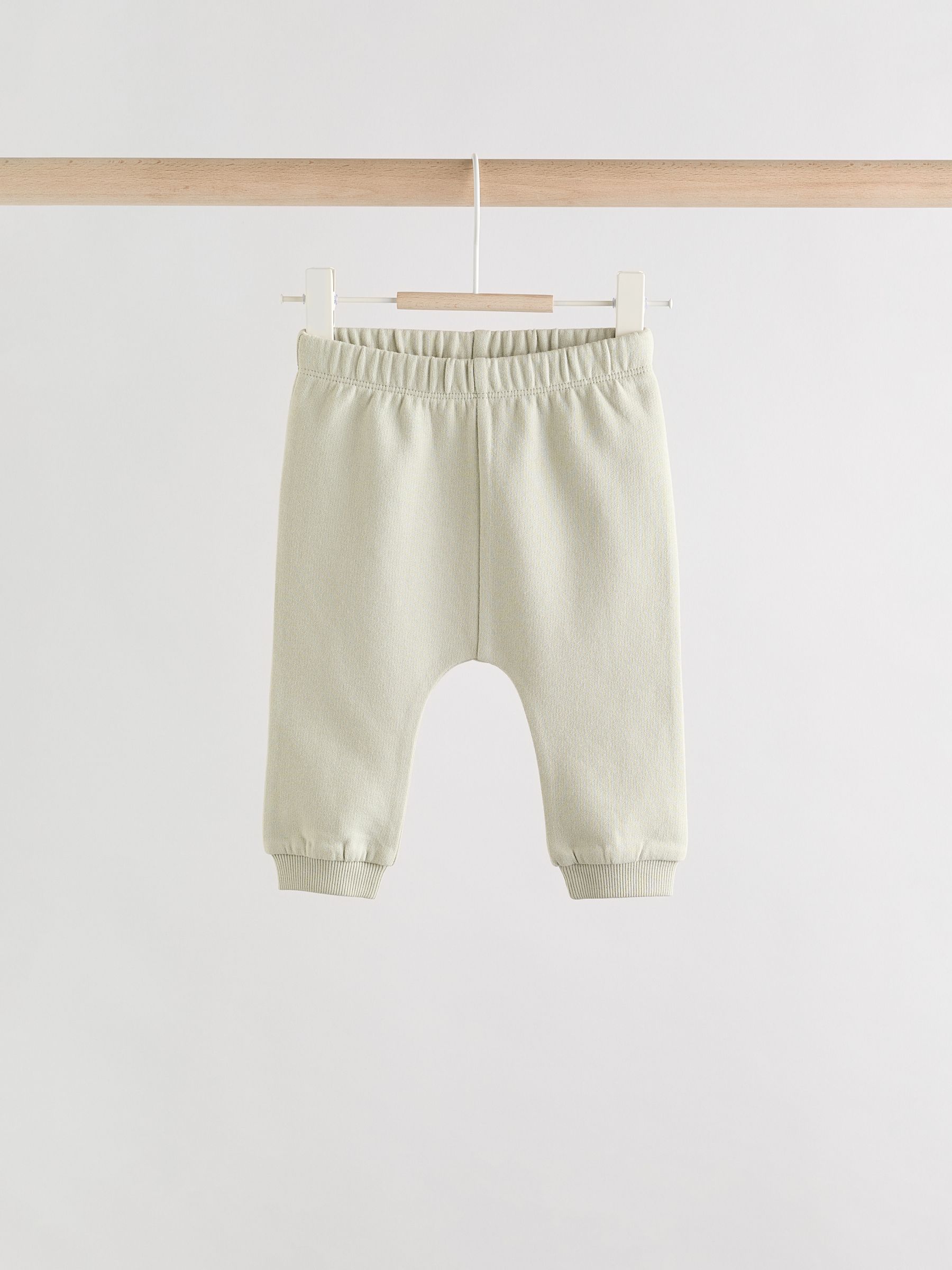 Sage groene trekker - Baby sweatshirt en joggingbroek set (0mnd-2jr)