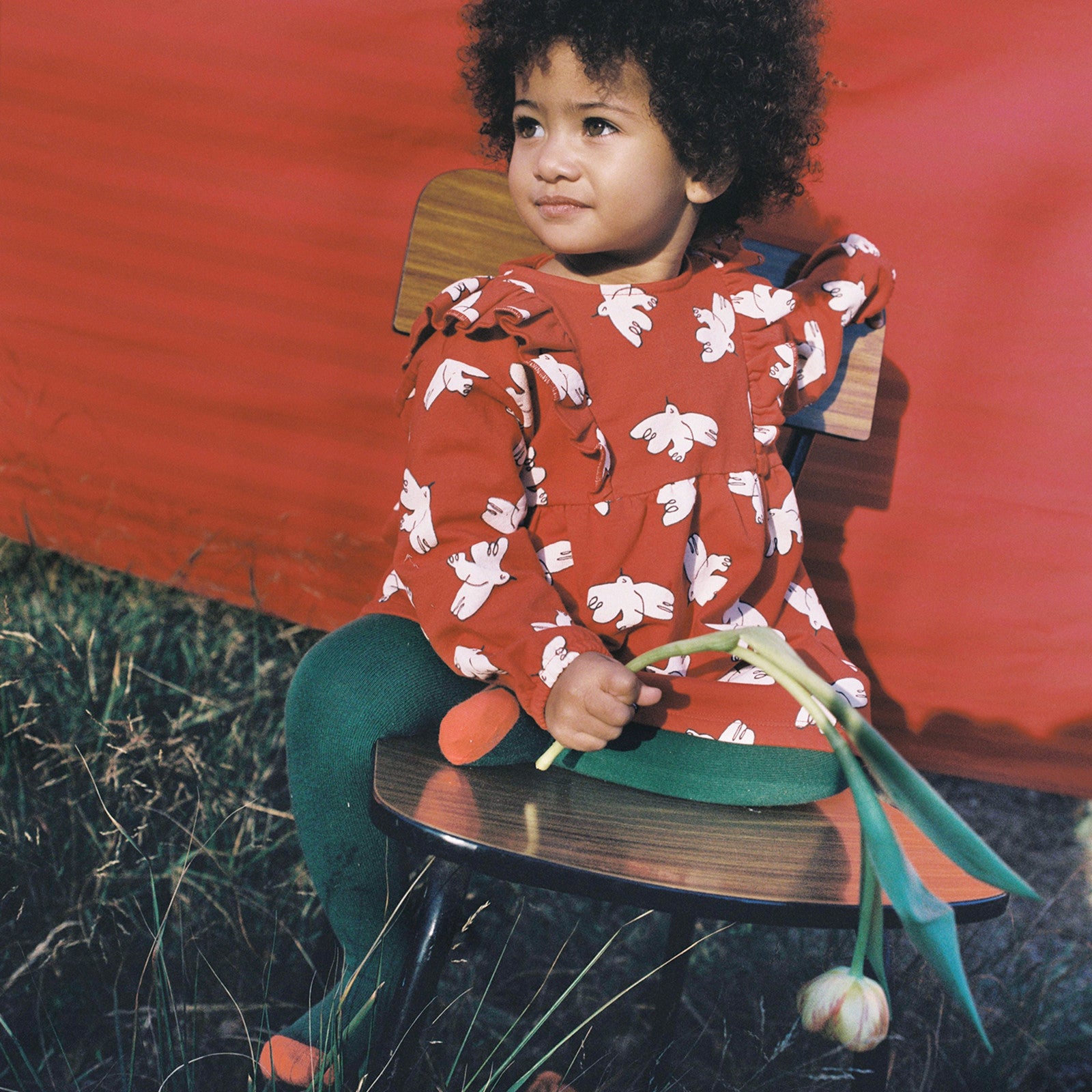 Baby Strumpfhosen Dark Green