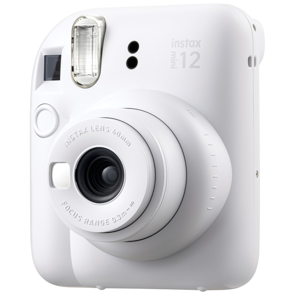 Fujifilm Instax Mini 12 Sofortbildkamera ohne Film – Tonweiß