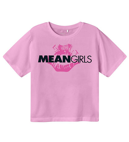 Name It T-Shirt - NkfAssa Mean Girls - Pastel Lavender