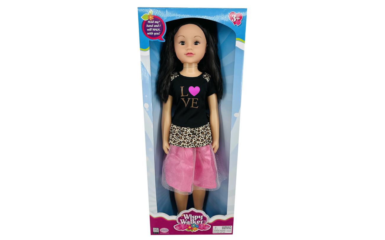 Whispy Walker pop 81cm in LOVE tijgerprint