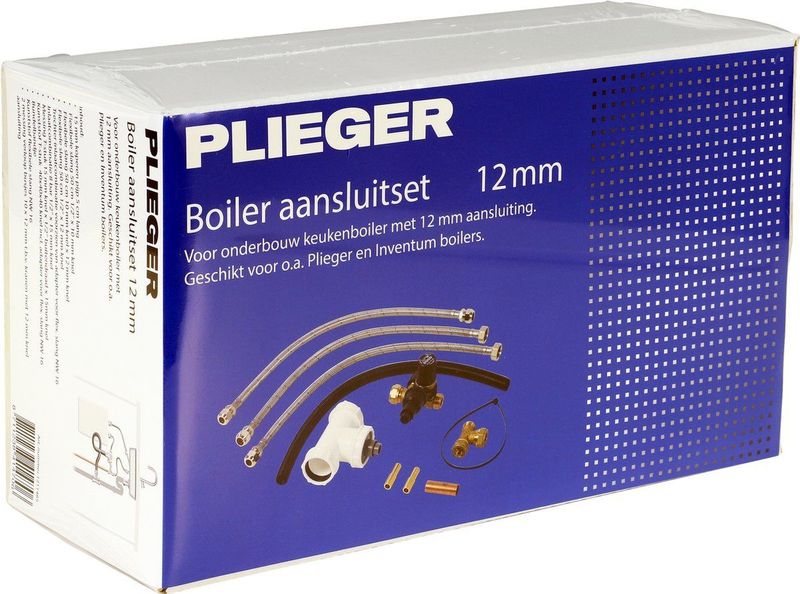Aansluitset - 12mm - Compleet - Inclusief Inlaatcombinatie en Aansluitslangen