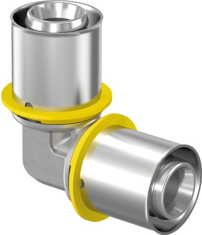 Uponor - MLC G Gas Plus Perskoppeling Knie - 20 x 20
