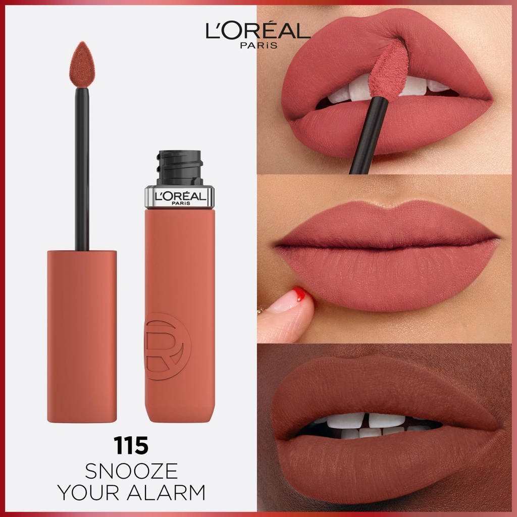 Love this!Matte Resistance lippenstift Nude - 115 Snooze Your Alarm - 5 ml
