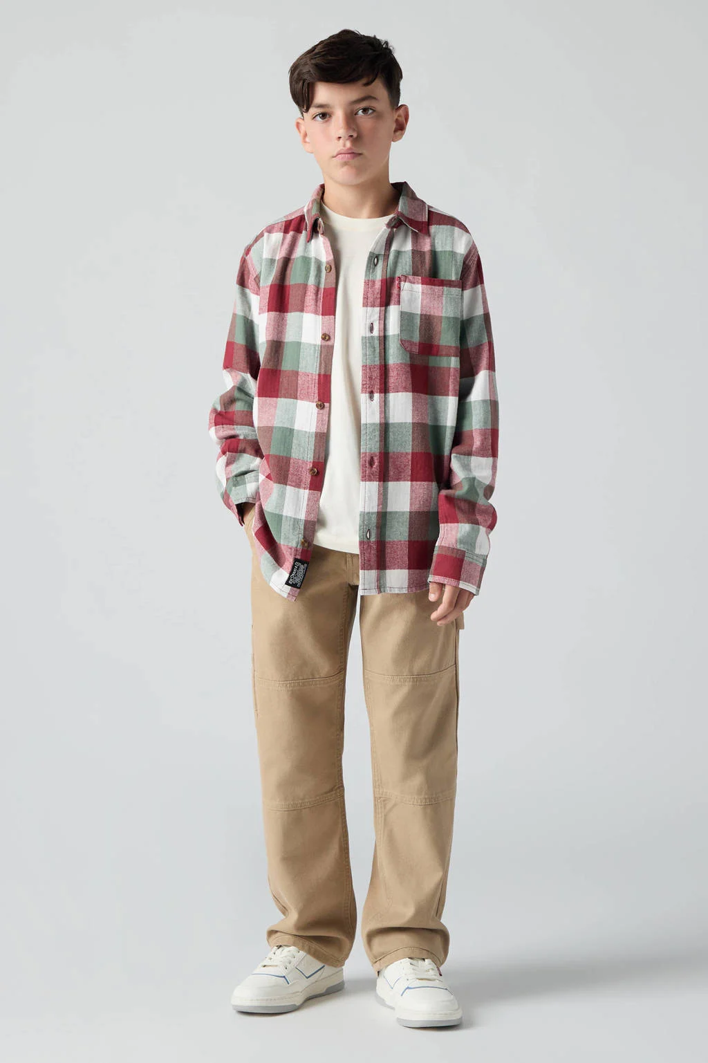 Levi's relaxed casual broek beige