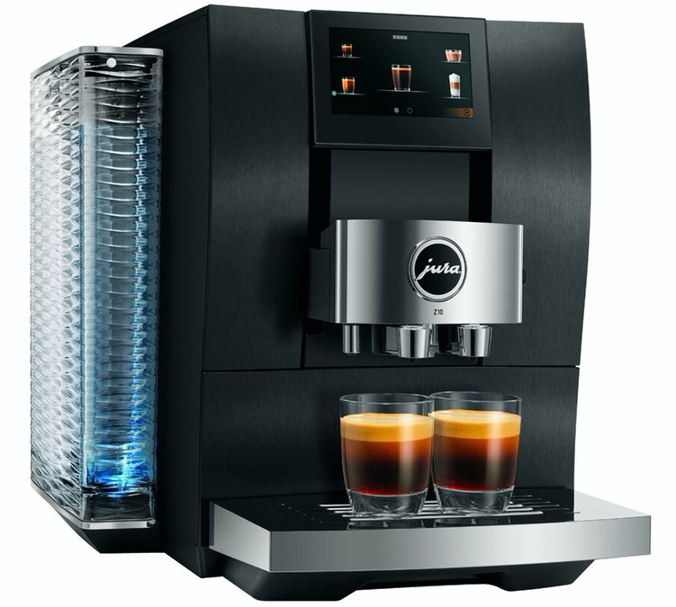 JURA Z10 Aluminium Black EA Smart Connect inclus Garantie 3 ans + Mug Contigo OFFERT Coloris:Noir