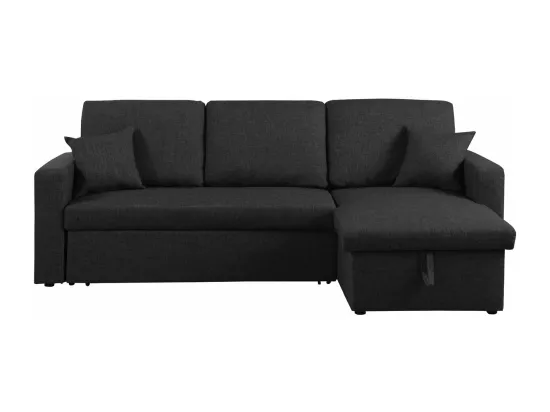 Canapé d'angle convertible/ réversible avec coffre 