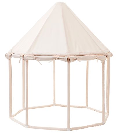 Kids Concept Spielzelt - Pavillon - Natur Weiß - 122x142 cm - Na