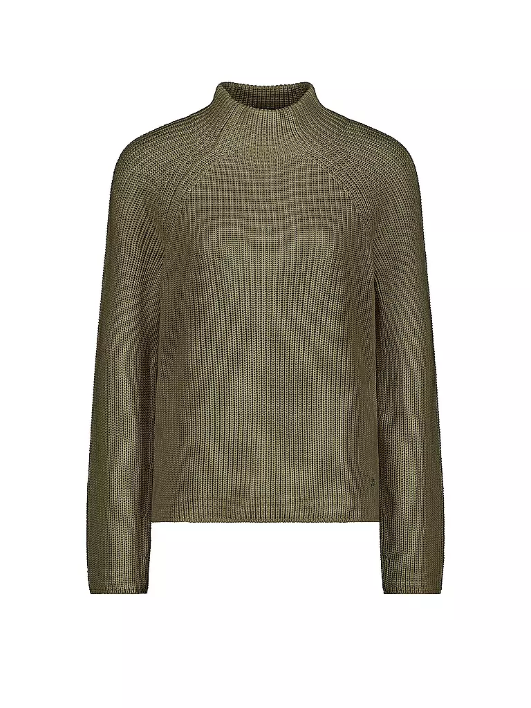 MONARI Rollkragenpullover  olive