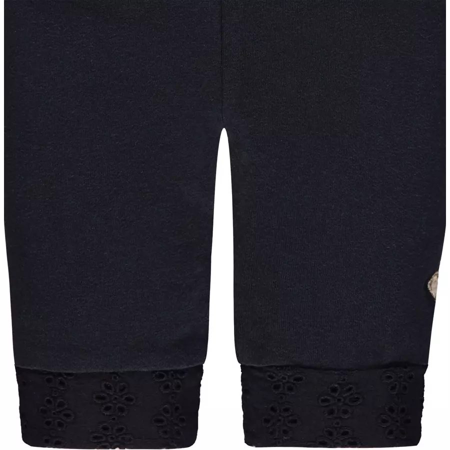 Steiff Girls Capri Leggings, marine