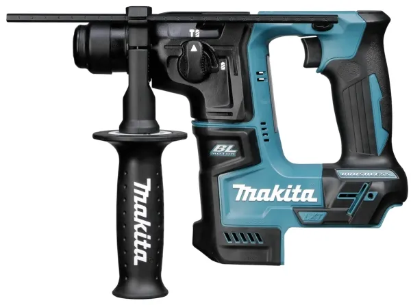 Makita DHR171Z - Roterende hammer - ledningfri - 2 tilstande - SDS-plus - 1.2 Joule - intet batteri - 18 V