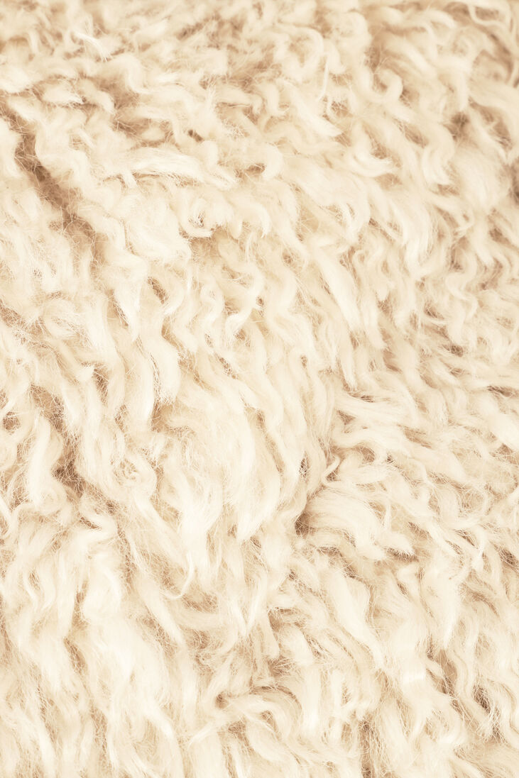 beige second female teddy jas ophie jacket