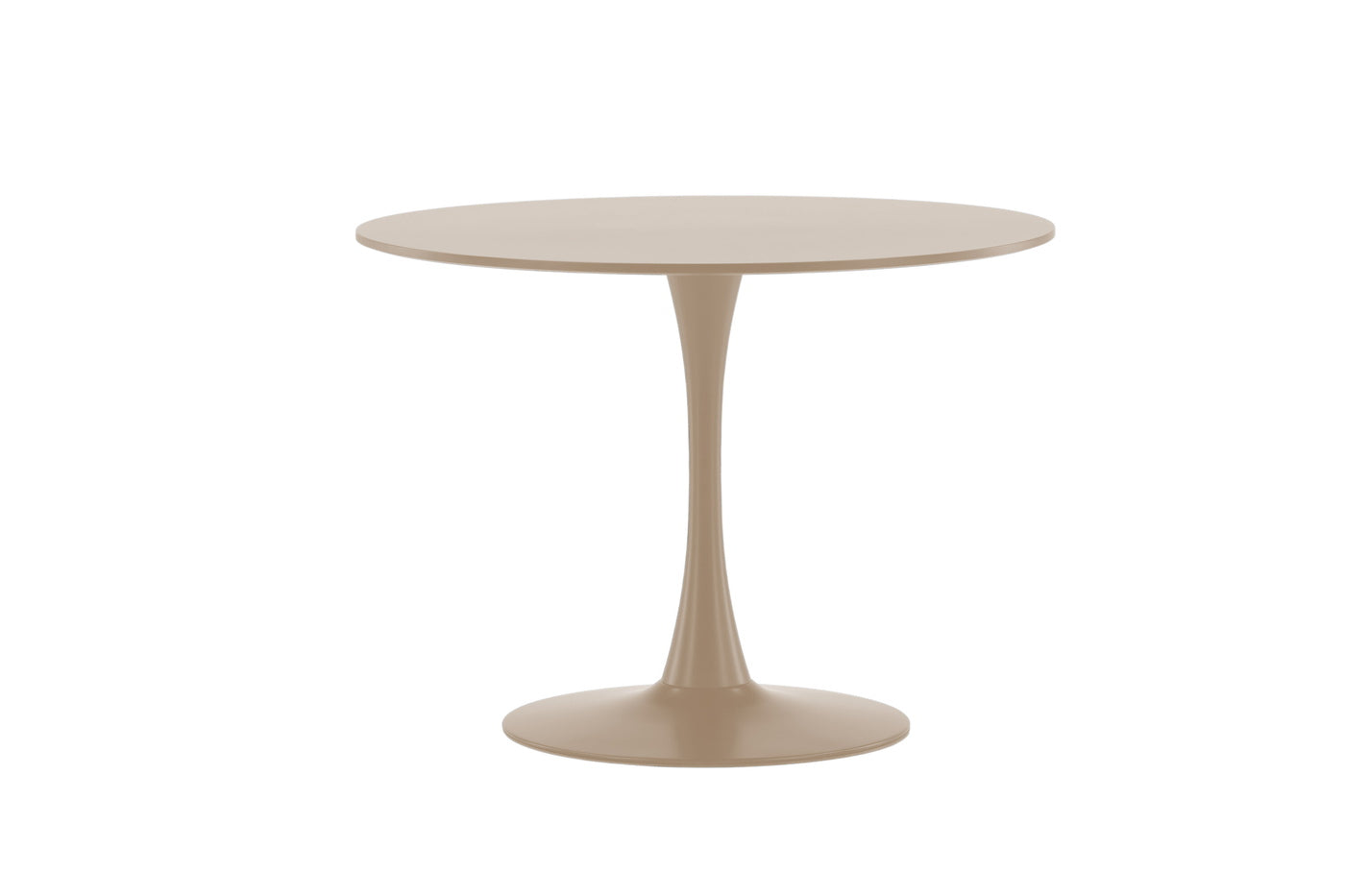 FjÃ´rd - Eettafel Rond - Beige - 100x100x75cm - Glade