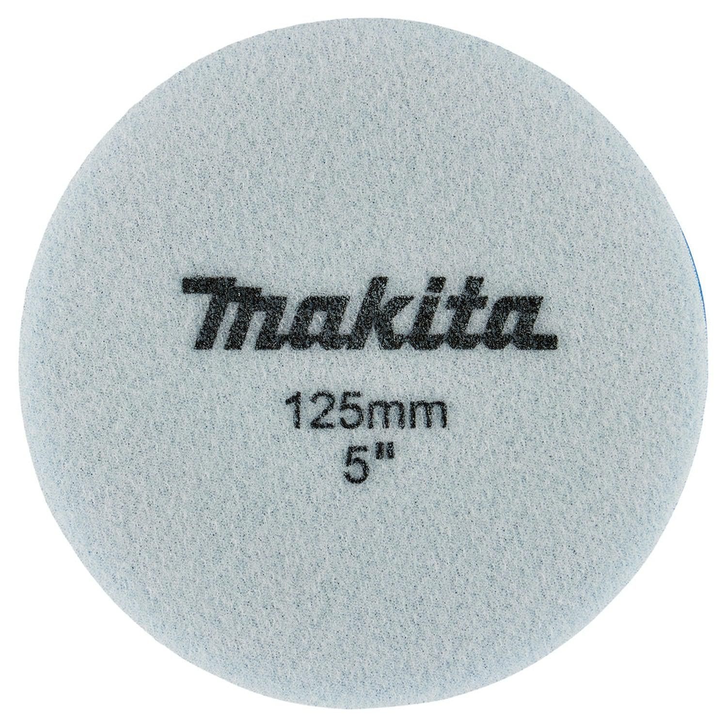Makita D-62549 Spons Blauw Zacht-Medium 125mm