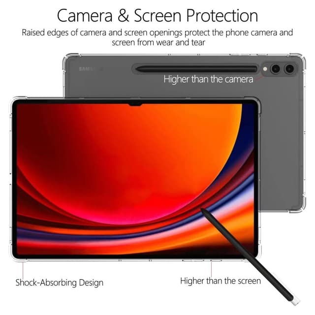 SKALO Samsung Tab S9 Ultra TPU Cover