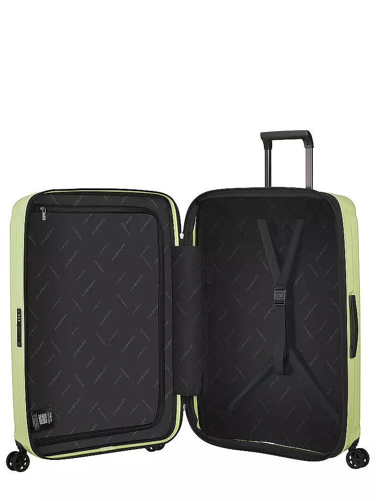 SAMSONITE Trolley NUON Spinner 75cm erweiterbar  hellgrün