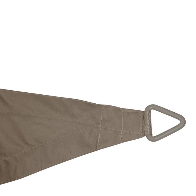Voile d'ombrage triangulaire ELYORA Gris Ardoise