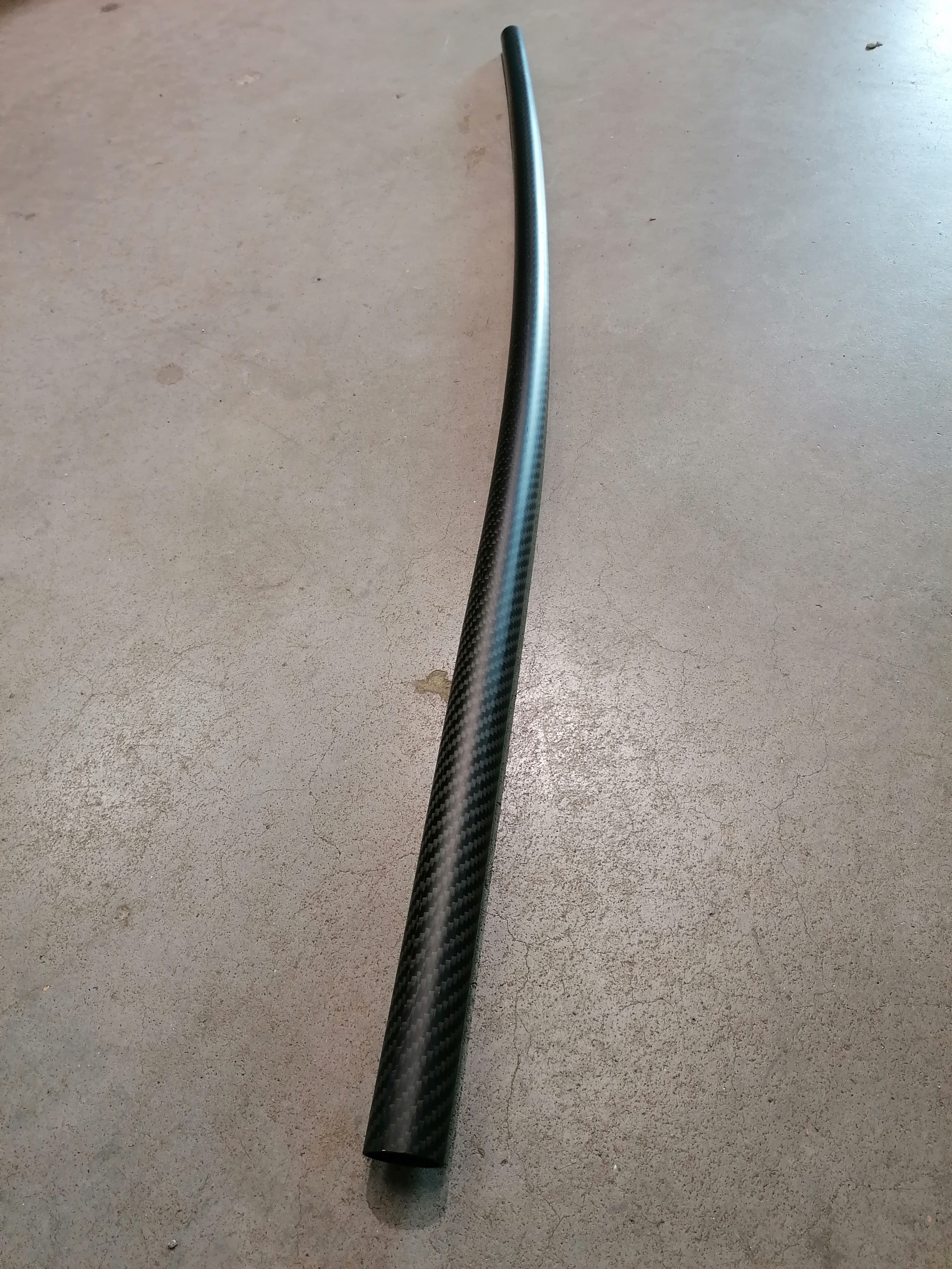 Quickblade Manche Carbone double bend