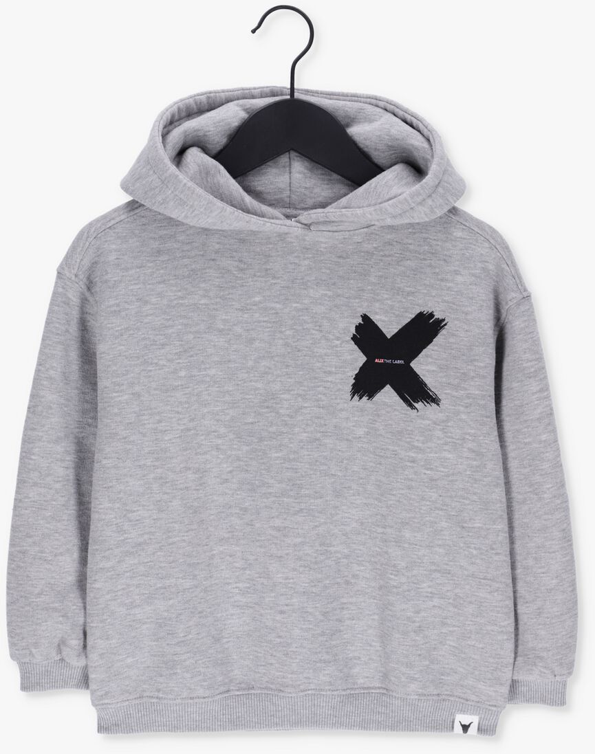 ALIX MINI grijze alix mini  teens knitted x hoodie