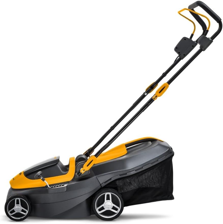 Stiga Akku Rasenmäher Collector 136e (550W), 34cm Schnitt, inkl. 2x 20V (2Ah) Akku & Ladegerät