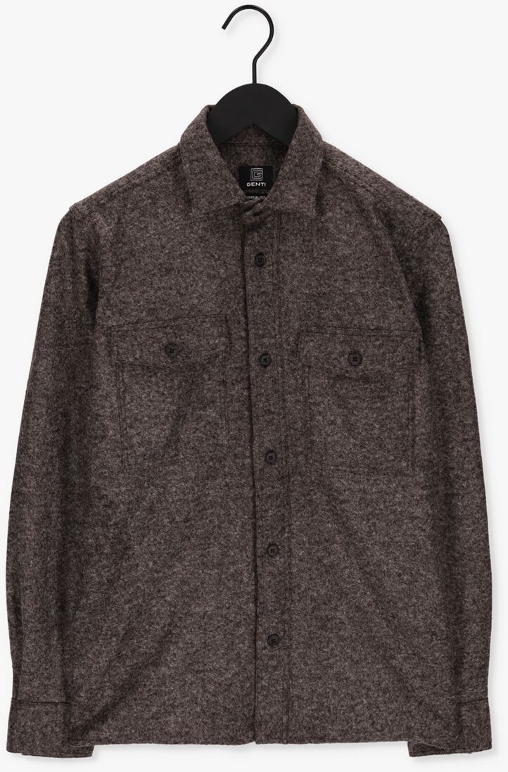GENTI bruine genti overshirt s6092-1983