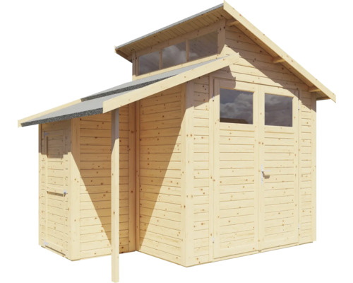 Tuinhuis Konsta Studio Set 2 met vloer 328 x 240 cm naturel